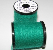 UNI- Yarn 17 yds 2x kelly green 